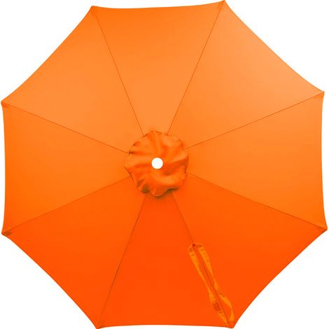 Housse de remplacement pour parasol de patio 3m, 8 baleines, toit de parasol de marché extérieur pour table de jardin (1/5)