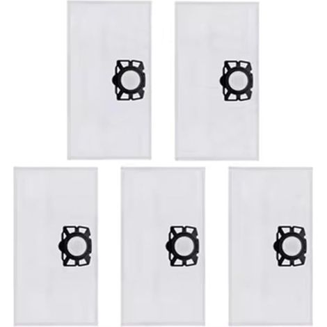 Sacchi per la spazzatura compatibili con Karcher WD4 WD5 WD6 MV4 MV5 MV6 ad alta capacità, in tessuto non tessuto, colore bianco. (1/5)