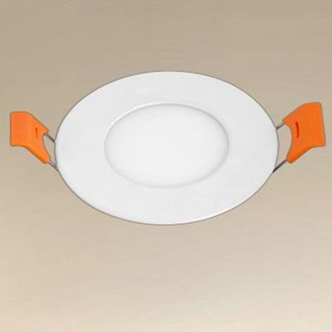 TrAdE Shop Traesio - Pannello Led 3 Watt Da Incasso Rotondo Bianco ø85mm Luce 3000k-6500k Ip20 00014 - (1/4)