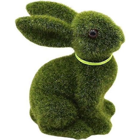 Osterhase aus Schaumstoff, beflockt, dekorativ, Partydekoration, Osterhase