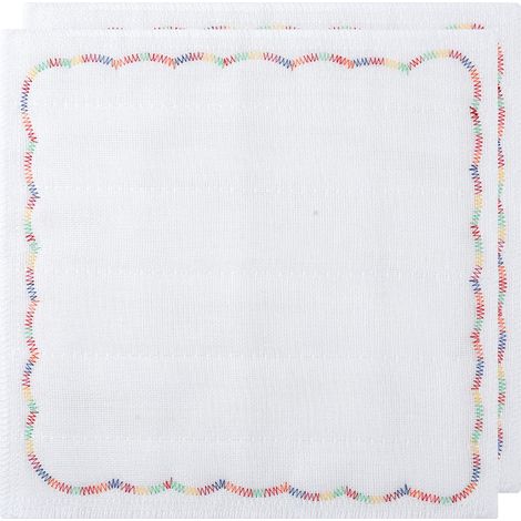 Chiffon Nettoyage Anti-Huile - Chiffon Cuisine 8 Couches en Coton et Microfibre - Pour Vaisselle et Surfaces Grasses - Lot de 1 2 5 ou 10 Pièces (1/5)