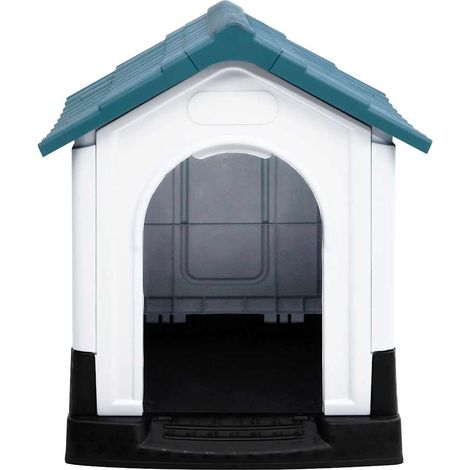 Maison Exclusive - Hundehütte Blau 57x68x66 cm Polypropylen