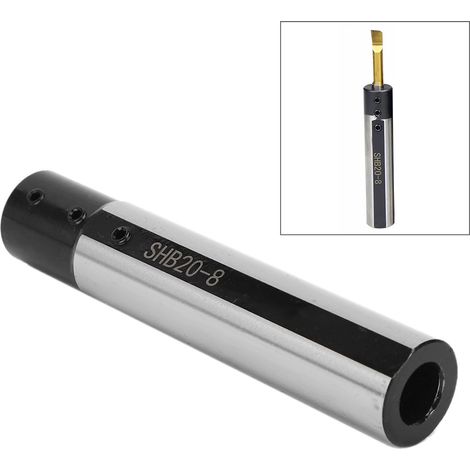 Porte-outil de tournage SHB20 en acier rapide, barre d'alésage pour CNC, modèle SHB20-08 (1/5)