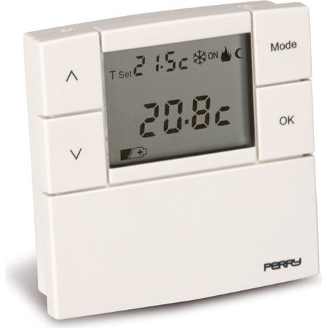 Digitales thermostat perry ellis weiß kompakt und genau (1/2)