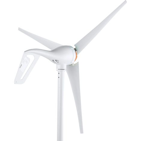 Éolienne 500W 12V avec 3 pales, anémomètre, contrôleur MPPT et orientation réglable pour maison, ferme, camping-car et bateau. (1/5)