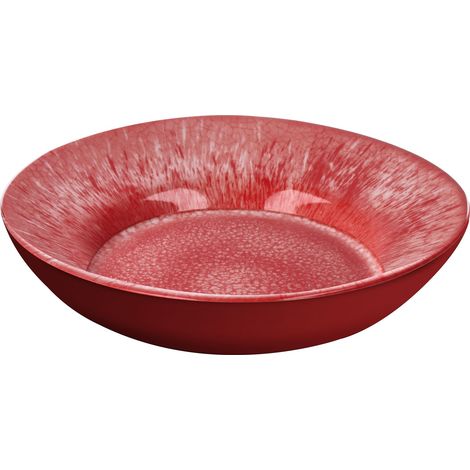 Ad Trend Piatto Fondo Melamina D 22 Cm H 5 Cm Corallo