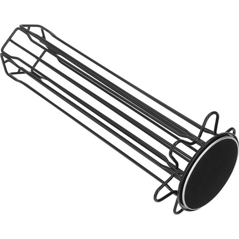 Porte-capsules à café, tour de rangement rotative, organisateur de présentation noir (1/5)