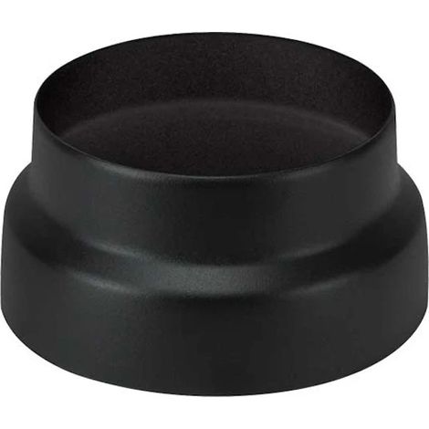 AUMENTO SMALTATO 'CLASSIC' Ø 80-100 mm - Col. nero - SAVE