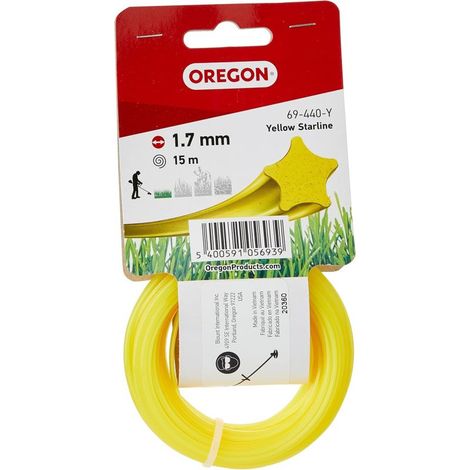 Freischneiderfaden Stern Nylon Gelb ø1.7mm/15m Oregon 69-440-Y