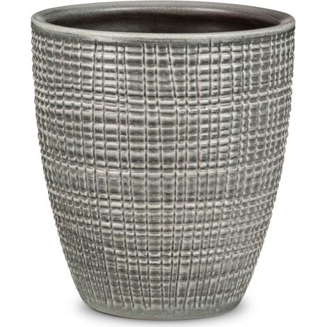 Scheurich Orchideentopf Serie 667 Ø 15 x 15 cm hellgrau Blumentöpfe & Übertöpfe