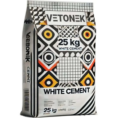 Cemento en saco - Saco 25 kg - Blanco - CEM II/B-LL 42.5 R