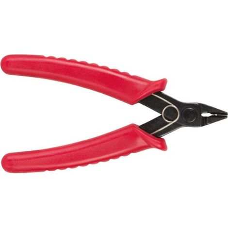 Velleman VT109N pinza tronchese e spelafili nera rossa (1/2)