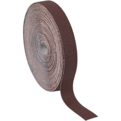 Sealey Emery Roll Brown 25mm x 50m 120Grit ERB2550120 (1/2)