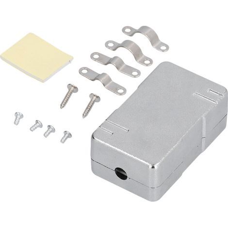 Boîtier de jonction CAT6 ABS RJ45 blindé, module de connexion réseau monoport (1/5)