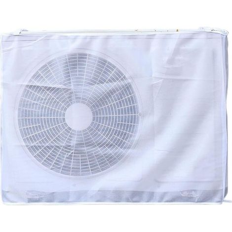 Housse de climatisation pour appareils extérieurs Couvercle étanche à la poussière pour climatiseurs de fenêtre Housse de protection robuste résistante aux UV avec protection contre722657cm (1/5)