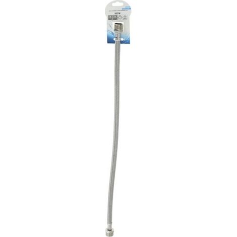 TRADE SHOP - Tubo Flessibile Flessibili Per Rubinetto Miscelatore Acqua øm1/2 X M1/2 Lungo 50 Cm 87968 - (1/2)