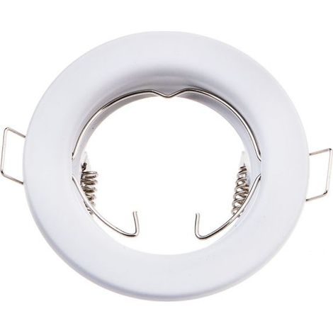 V-TAC SKU.3584 COUPELLE SPOT GU10 BLANC VT-778 X2, PLASTIQUE,ET AUTRE MATERIAUX, PROFONDEUR : 30 MM