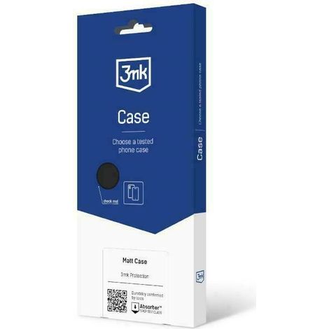 Hülle für iPhone 15 Pro Max 3MK Mattschwarz