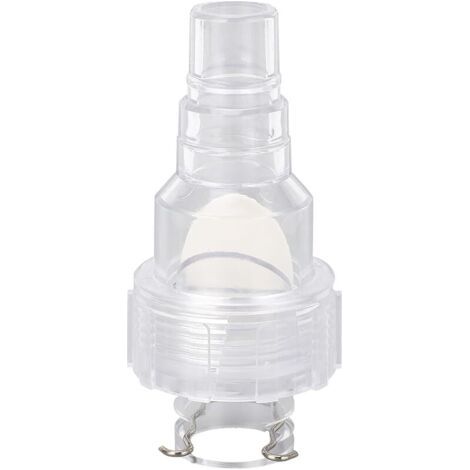Pair Clapet Anti-retour pour Tuyau D'évacuation des Condensats, Climatisation Centrale, Empêche le Reflux des Odeurs et le Non-retour pour Climatiseur (matériau PC, DN25) (1/5)