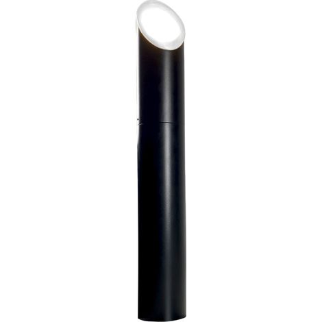Borne jardin 60 cm ronde anthracite GU10 10W SAGA Shilo (1/3)