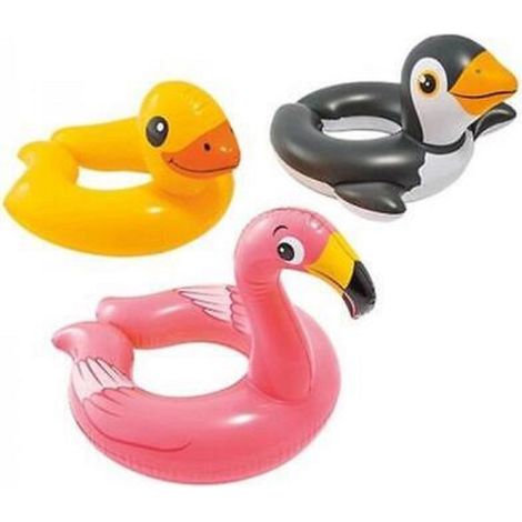 TRADE SHOP - Salvagente Gonfiabili Animali Simpatici Bambini Modelli Assortiti Piscina 59220 - (1/5)
