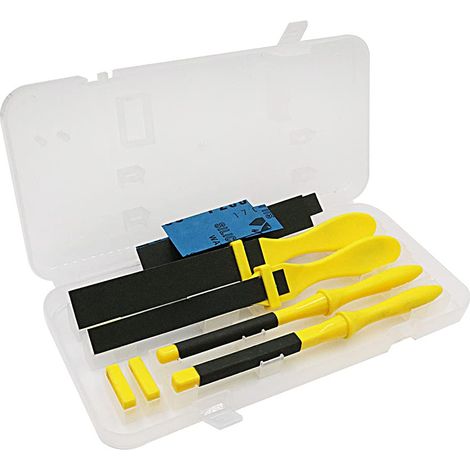 Kit de polissage de papier abrasif avec bâton de papier de verre en plastique (1/5)