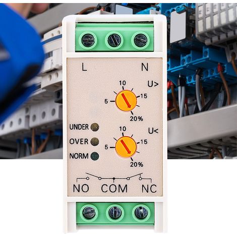 SVR-220W Einstellbares Unter-/Überspannungsüberwachungsrelais, einphasig, 220 V (1/5)