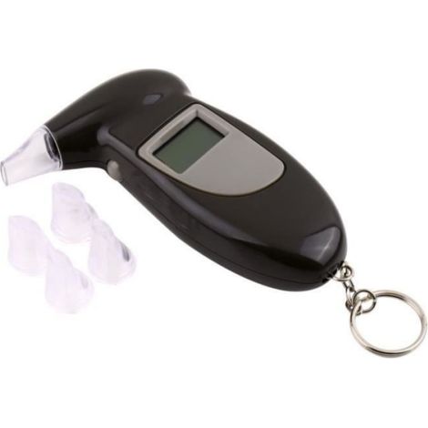 Éthylotest Alcootest Éthylomètre Testeur Analyseur Alcool Digital Écran LCD (1/4)