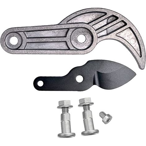 Fiskars Lama, Set incudine e viti di ricambio originali per troncarami a incudine Fiskars PowerGear L77, Nero/Grigio, 1026292
