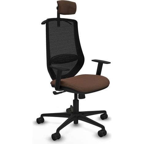Sedia da Ufficio Piqueras e Crespo Mardos Nera Comfort