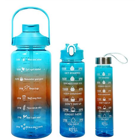 3-in-1 Sport-Trinkflasche – Multifunktionale Isolierflasche für Kaltgetränke (1/4)