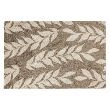 JVL Mega Doormat - 50x75cm, Leaves (1/5)