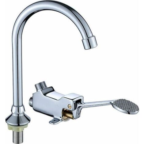 Pedal Faucet, Kitchen Sink Faucet, Bathroom Faucet, Basin Mixer, Foot Switch Faucet MUMU (1/4)