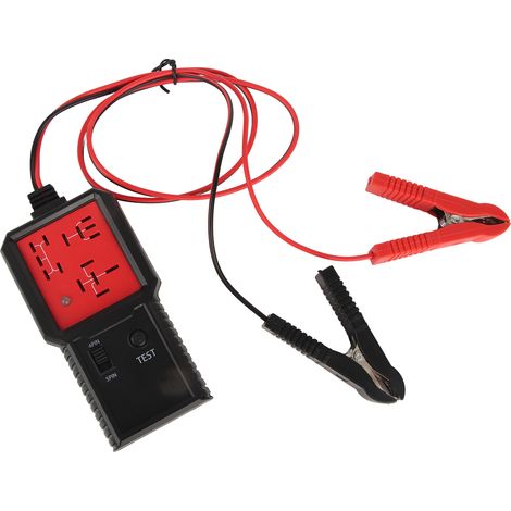 Testeur de relais automobile 12 V - Outil de diagnostic électronique facile à utiliser et universel pour batteries de voiture (1/5)