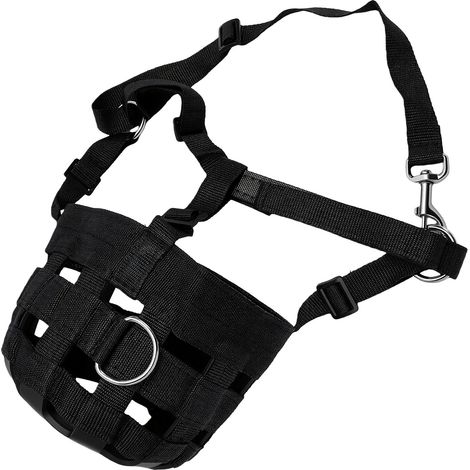 Muselière de pâturage pour cheval : muselière respirante et confortable, résistante aux fissures, adaptée à toutes les tailles (1/5)