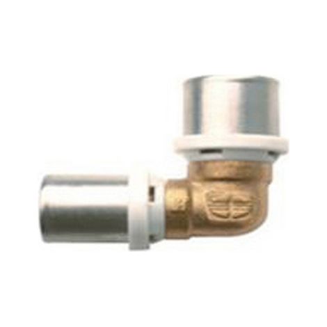 RACCORDO CURVO DOPPIO IBP A PRESSARE PER MULTISTRATO- Diam. 16 -CONF- FAIDF- pezzi 1