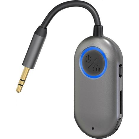 Émetteur/lecteur de musique pour voiture, compatible avec les appels longue distance (1/5)
