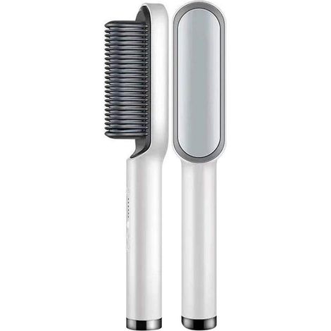 Lisseur et Boucleur Électrique Professionnel 2 en 1 - Brosse Lissante et Fer à Boucler avec 5 Températures Réglables (1/5)