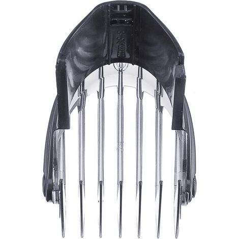 Führungskamm – 3 bis 21 mm – Für Haarschneidemaschinen QC5010, QC5050, QC5070 – Schwarz – 1 Stück (1/5)