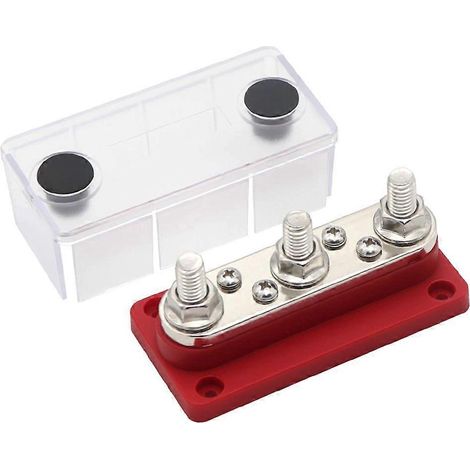 Installieren Sie den Stromverteiler-Klemmenblock 48V 300A Rot M10--