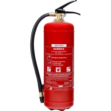 Extintor de polvo de 4 kg - OGP 4X ABC/E