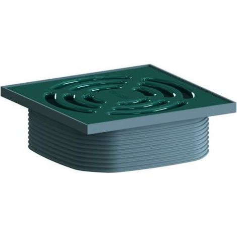 Dallmer DallDrain Pure Aufsatz 120x120mm, Ozeanblau, 518330 (1/3)