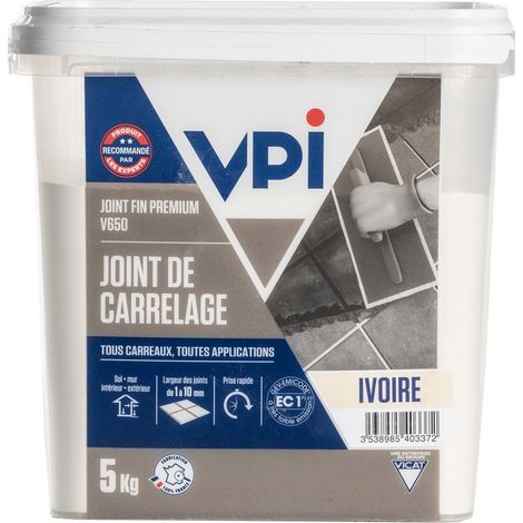 Joint fin premium V650 5Kg VPI Ivoire