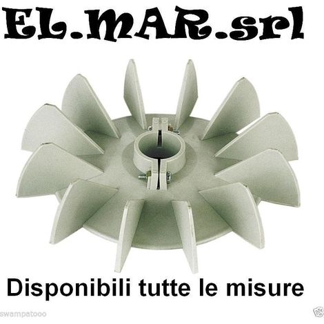 Ventola Raffreddamento Motore Elettrico - Elettropompa - Plastica 15 mm