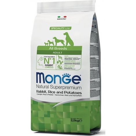 All Breeds Adult Coniglio, Riso & Patate - size 2