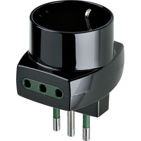 VIMAR - 00322 Adattatore mult. S11+2P11+P30 nero