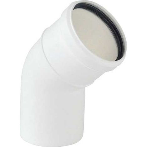 Curva 45° Ø80 scarico fumi PPS