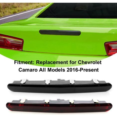 Zoternen Feuille de freinage, voiture arrière à lampe à haut montage High STOP Lampe de lampe pour Chevrolet Camaro Tous les modèles 2016-présent, 84330249, 84776577, 84468410 (1/5)