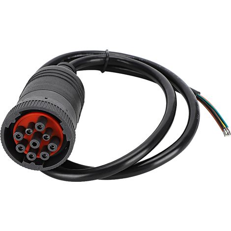 Connecteur D'adaptateur de Câble de Diagnostic J1939-9Pin pour Accessoire de Camion Universel Connecteur de Diagnostic 9 Broches Connecteur de Câble de Diagnostic pour. (1/5)