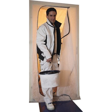 Puerta antipolvo DUO 1 paño / 1 rollo de cinta adhesiva paño 2,2x1,1 m / cinta 7 mx36,6mm